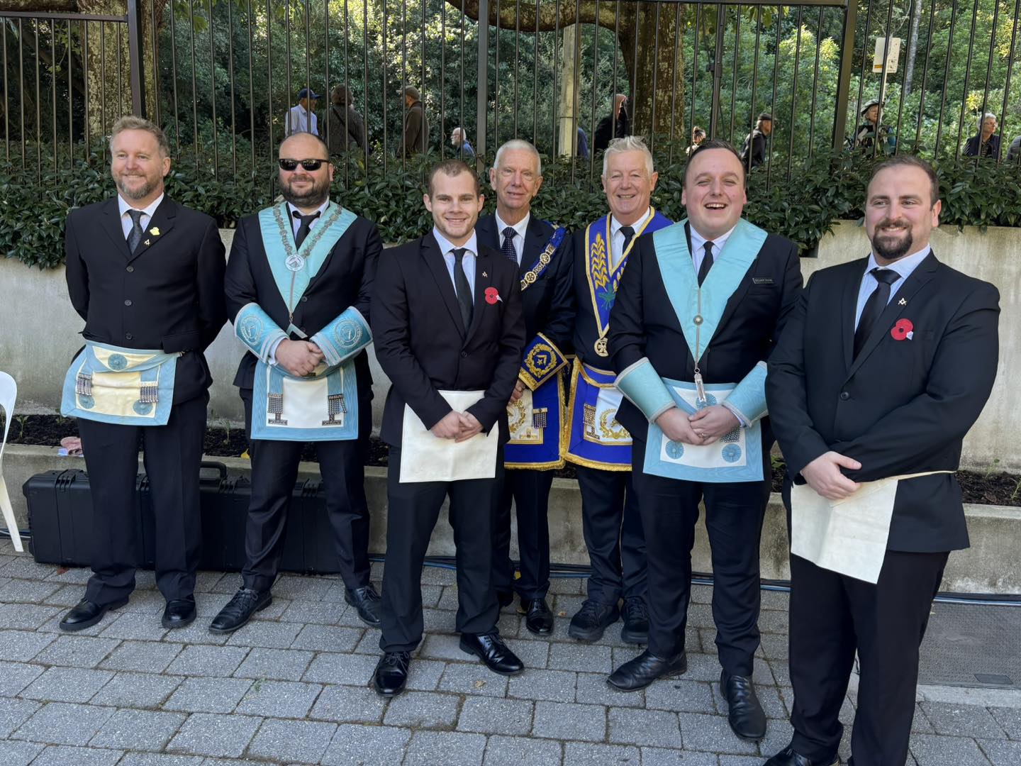 Tawhiri Brethren Mark ANZAC Day at Civic Service