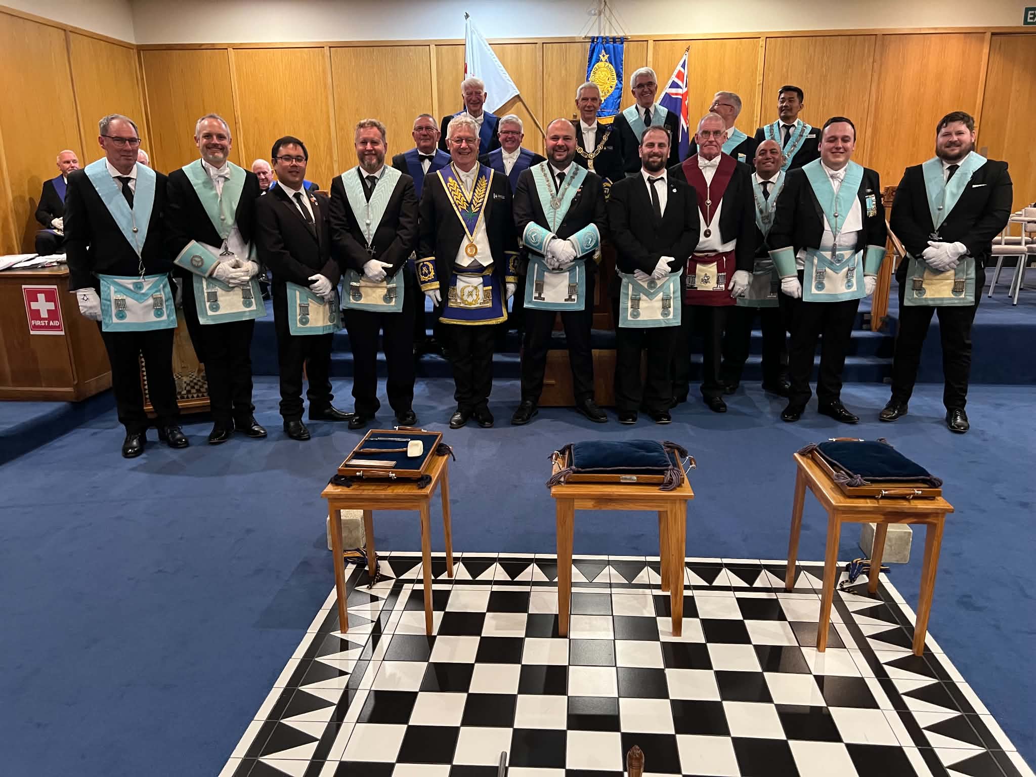 Bro M Barder Raised to the Sublime Degree of a Master Mason